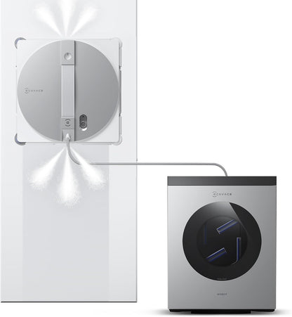 Robot laveur de vitres intelligent WINBOT W3 OMNI avec station de nettoyage automatique