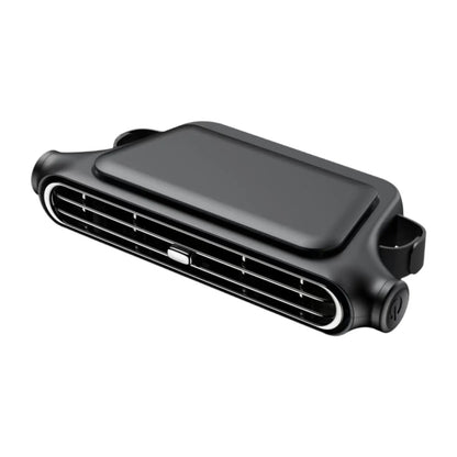 Car Seat Velcro Fan: 3 Adjustable Speeds, Built-In 3000mAh Battery, USB Charging, Suitable For Cars, Golf Carts, And Travel RVs