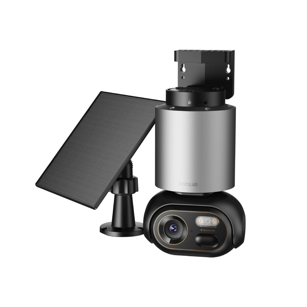 4K AI Solar Security Camera System – 2-Camera Kit