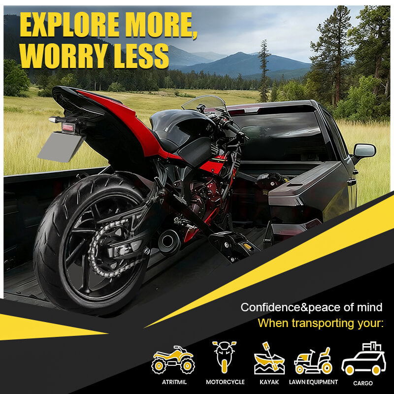 Auto Self Retractable Ratchet Straps
