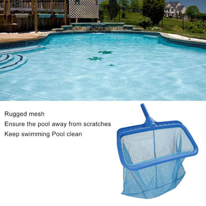 4-in-1 Pool Cleaning Kit with 17.5 Brush, Rotatable Brush, Net & Pole